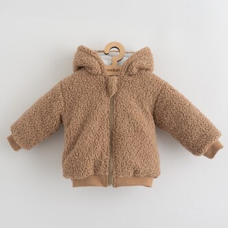 Kojenecká zimní mikinka s kapucí New Baby Teddy Winter - velikost 80 (9-12m)