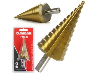 Stupňovitý vrták 4-39mm HSS MAR-POL