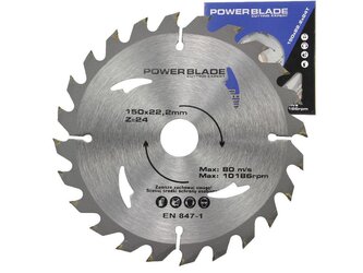 Kotouč pilový s SK plátky (vidiový), 150x24Tx22,2mm MAR-POL