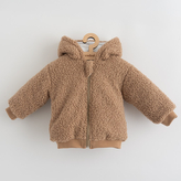 Kojenecká zimní mikinka s kapucí New Baby Teddy Winter - velikost 56 (0-3m)