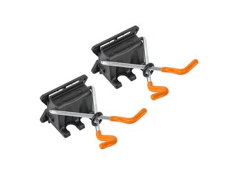 Držák na nářadí, 2 háčky a 2 úchyty pro zavěšení za konektor, sada 2 ks - BRADAS