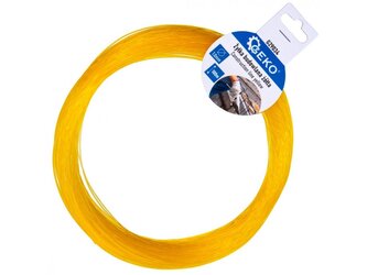 Struna stavební 1,0 mm, 100 m, žlutá - GEKO