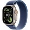 Apple Watch 49/46/45/44mm modrý/jasně modrý Trailový tah M/L přírodní titan
