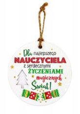 Zawieszka ceramiczna Boże Narodzenie