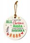 Zawieszka ceramiczna Boże Narodzenie