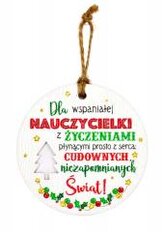 Zawieszka ceramiczna Boże Narodzenie