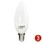 LED  CL140540-4, žárovka CANDLE svíčka, E14, 5W, 230V, 470lm, 15 000h, 4000K studená bíl