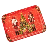 podnos 32x23cm, FIGURKY se stromkem, DEKORATIVNÍ, melamin