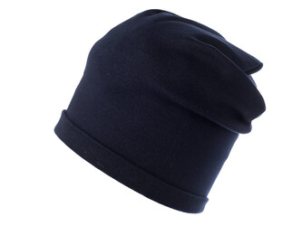 Bavlněná čepice dámská - 1 ks - 4 modrá tmavá