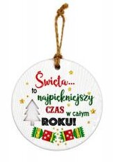 Zawieszka ceramiczna Boże Narodzenie