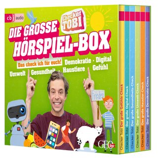 Die große Checker-Tobi-Hörspiel-Box, 6 Audio-CD Die große Checker-Tobi-Hörspiel-Box, 6 Audio-CD