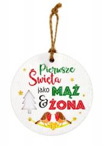 Zawieszka ceramiczna Boże Narodzenie