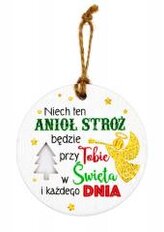 Zawieszka ceramiczna Boże Narodzenie