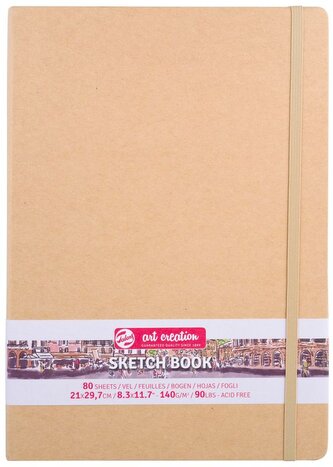 Szkicownik 21,29,7 kraft Art Creation, Talens Szkicownik 21,29,7 kraft Art Creation, Talens