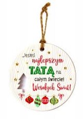 Zawieszka ceramiczna Boże Narodzenie