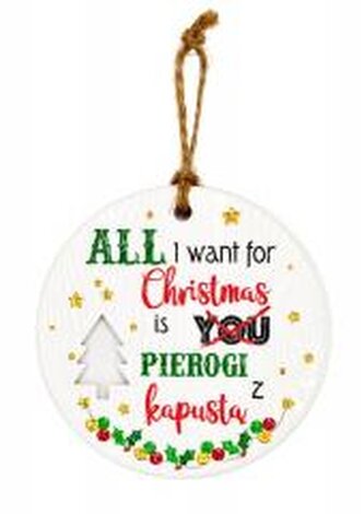 Zawieszka ceramiczna Boże Narodzenie