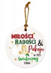 Zawieszka ceramiczna Boże Narodzenie