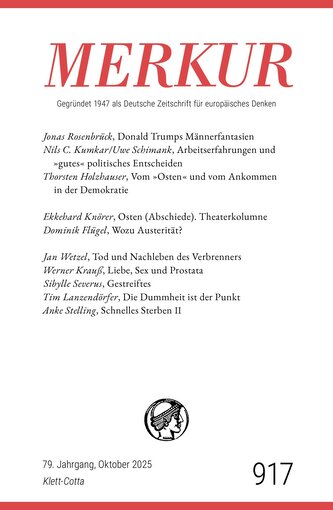 MERKUR 10/2025, Jg.79