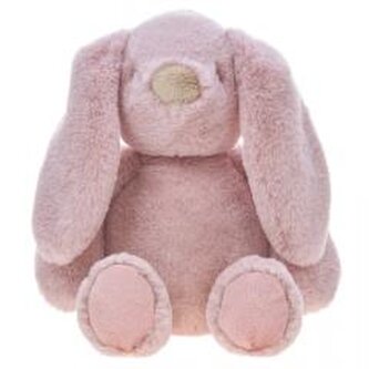 Królik Charlotte pudrowy róż 35cm