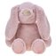 Królik Charlotte pudrowy róż 35cm
