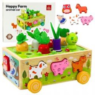 Sorter Wesoła farma drewniany magnetyczny