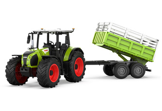 Claas Traktor s vlečkou 43,6 cm Claas Traktor s vlečkou 43,6 cm