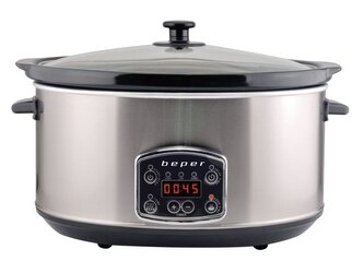 BEPER BC510 hrnec pro pomalé vaření 4,5l, berez, digi 280W BEPER BC510 hrnec pro pomalé vaření 4,5l, berez, digi 280W