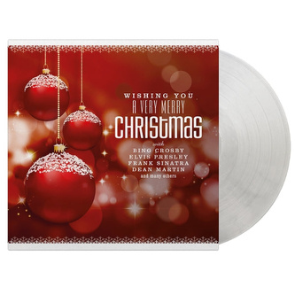 Wishing You A Very Merry Christmas (Crystal Clear & Solid Silver) Wishing You A Very Merry Christmas (Crystal Clear & Solid Silver)