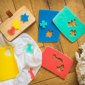 Mýdlové pláty na vykrajování - zelený, 350 g