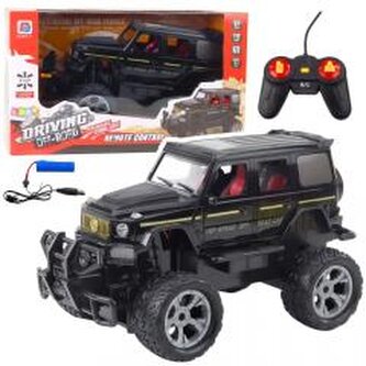 Terenówka R/C światło czarna 1:12 Terenówka R/C światło czarna 1:12