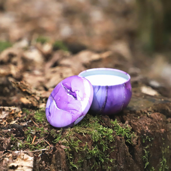 Pohádková svíčka Viola, 75 ml