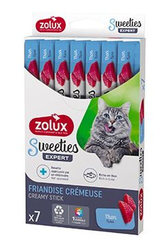 Pochoutka kočka SWEETIES tuňák 7ks Zolux