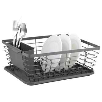 Odkapávač nádobí Kinghoff, šedá Odkapávač nádobí Kinghoff, šedá