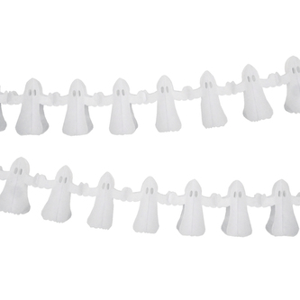Girlanda Duch, papír, 3 m, Halloween