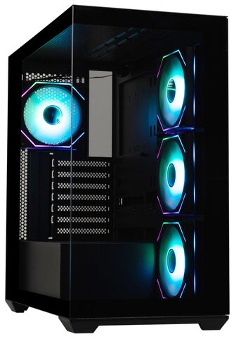 BitFenix skříň CETO Cube / 4x 120mm ARGB fan / 2x USB 3.0 / USB-C / tvrzené sklo / černá BitFenix skříň CETO Cube / 4x 120mm ARGB fan / 2x USB 3.0 / USB-C / tvrzené sklo / černá