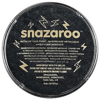 Farba do ciała 18ml metal.-czar.Snazaroo