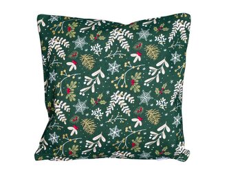 Forbyt Vánoční povlak bavlna Větvičky 25800 40x40 cm