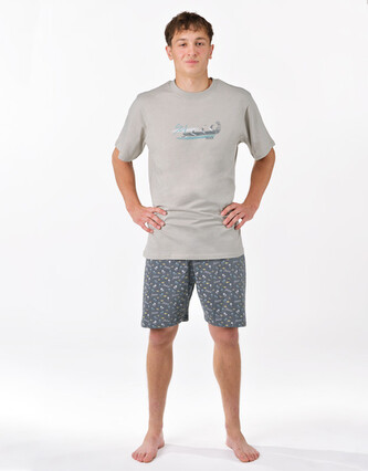 Pánské pyžamo Gino vícebarevné (79190-LxGDxG) S