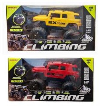 Auto terenowe wspinające się R/C z ładowarką mix Auto terenowe wspinające się R/C z ładowarką mix