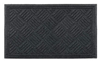 DuraHome Rohož guma & pp, Velvet, šedá, 45x75 cm DuraHome Rohož guma & pp, Velvet, šedá, 45x75 cm
