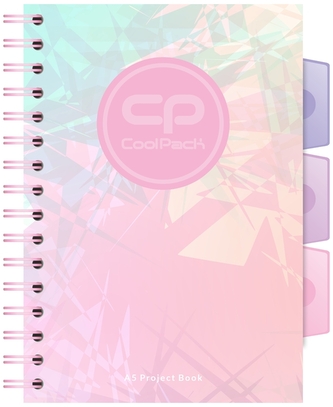 Kołozeszyt A5 PP Tie Dye CoolPack, Patio