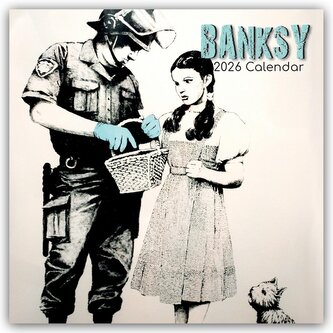 Banksy 2026 - 16-Monatskalender