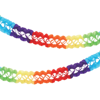 Papírová girlanda 2,5 m Halloween (2ks)