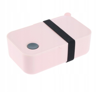 Svačinkový box Luna - 0,9 l, růžový; růžová; plast Svačinkový box Luna - 0,9 l, růžový; růžová; plast