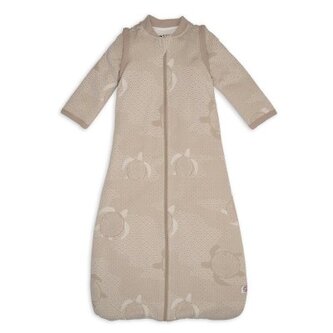 LODGER Spací pytel s rukávy Matcha Beige vel. 68/80