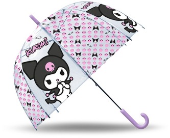 Parasolka przezroczysta w kształcie dzwonu 46cm Kuromi, Kids