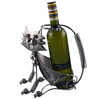 Stojan na víno, kočka