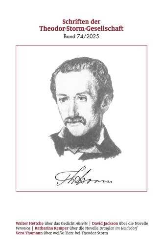 Schriften der Theodor-Storm-Gesellschaft 74/2025