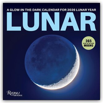 Lunar - Mond 2026 - Wandkalender
