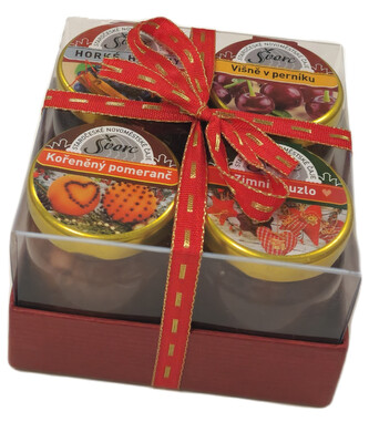 Pečený čaj Vánoční kazeta 4x60ml